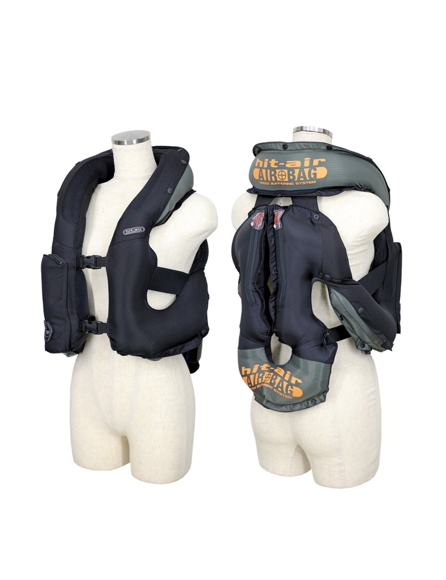 Hit-Air Evolution Airbagvest voor Ruiters – Gratis extra CO₂-patroon