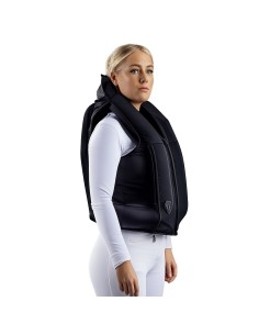 Hit-Air Model Flexfit Airbagvest Zwart | Airbag Rider